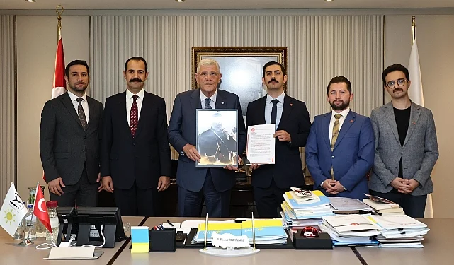 Milliyetçi Kongre Derneği’nden Müsavat Dervişoğlu’na Ziyaret