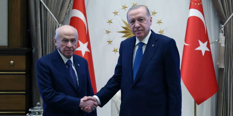 Erdoğan ile ittifak ortağı Bahçeli 3 ay sonra bir araya geldi: Saray’da ‘Cumhur’ zirvesi